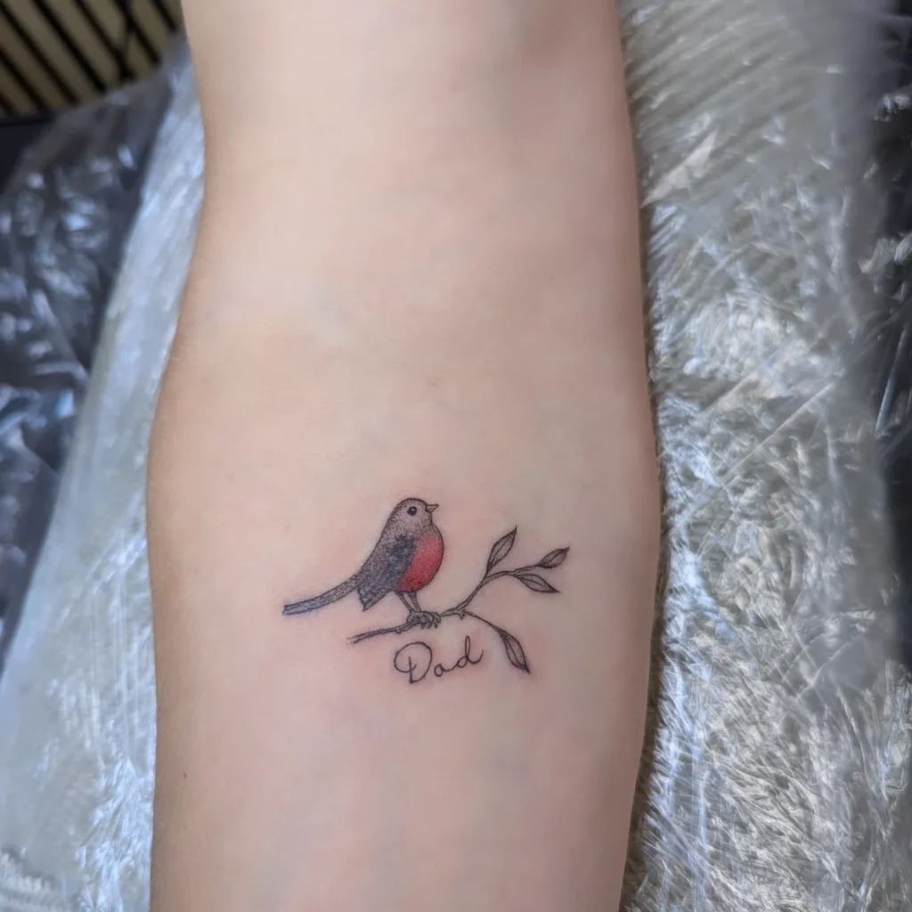 Until We Meet Again Dad Memorial Tattoo Tattoo Design