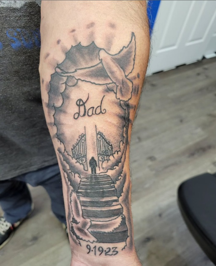 Until We Meet Again Tribute Tattoo Tattoo Design