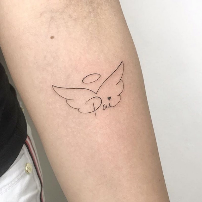 “Missed Message” Memorial Tattoo Tattoo Design