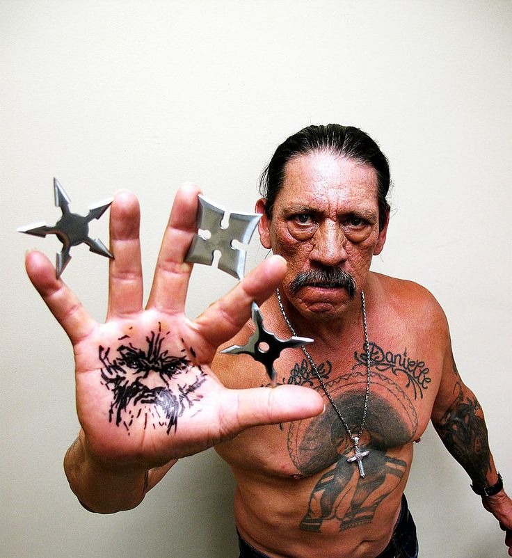 In this image, Trejo exudes power, holding drawing-like shuriken in his hand while showing the raw intensity that has made him a fan favorite.