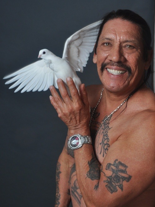 One of Trejo's most recognizable tattoos is the striking chest tattoo of a woman wearing a sombrero, a piece that has become as famous as the actor himself.