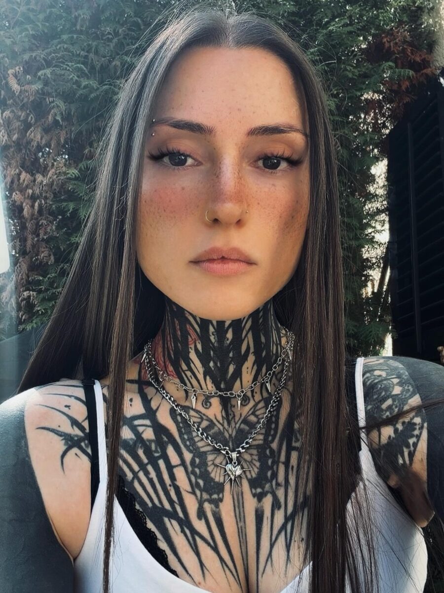 Captivating dark feminine tattoo artistry and vibes Tattoo Design