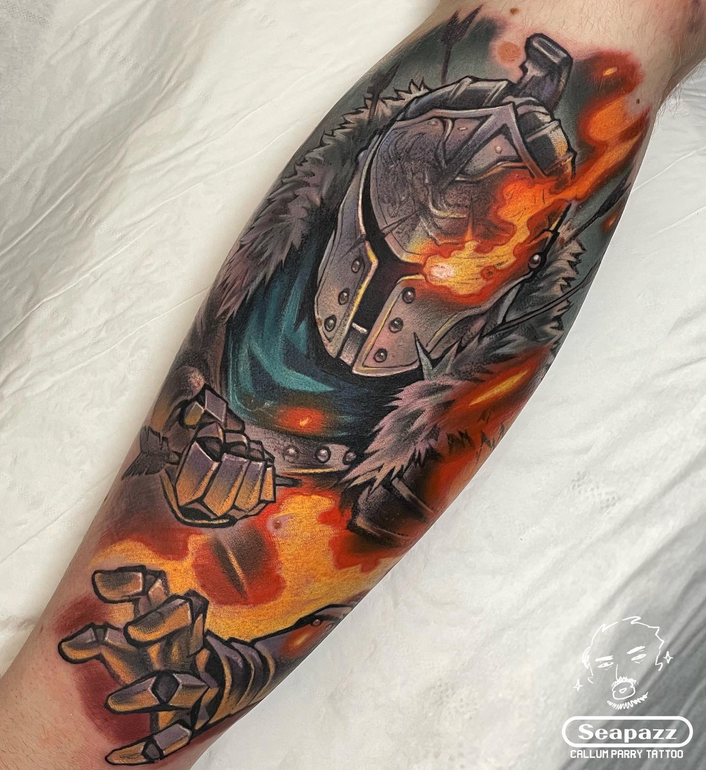 Burning Artorias Dark Souls Tattoo Tattoo Design