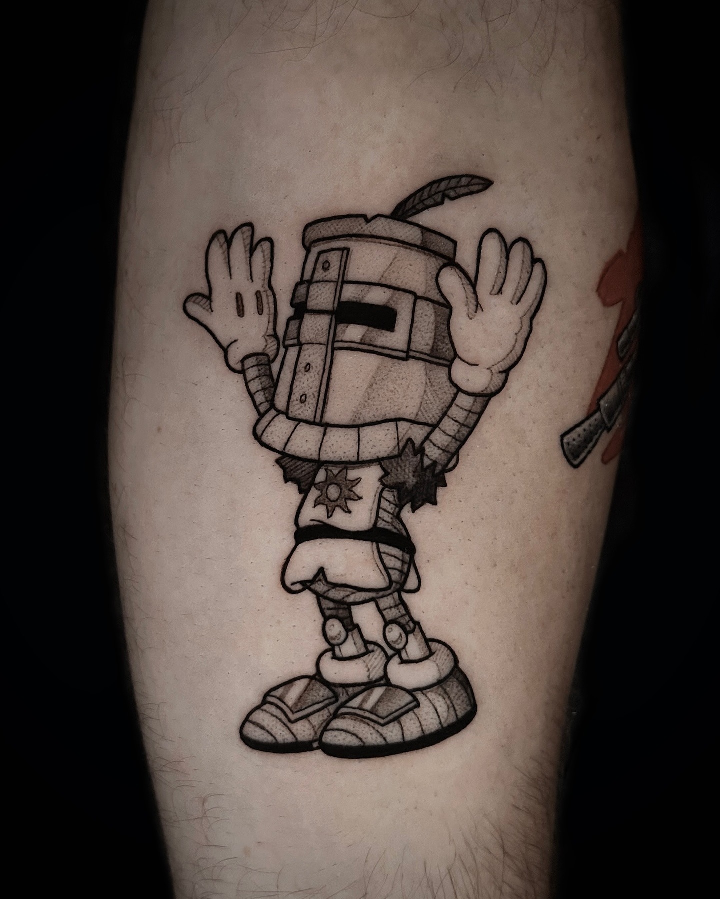 Cartoon Solaire Dark Souls Tattoo Tattoo Design