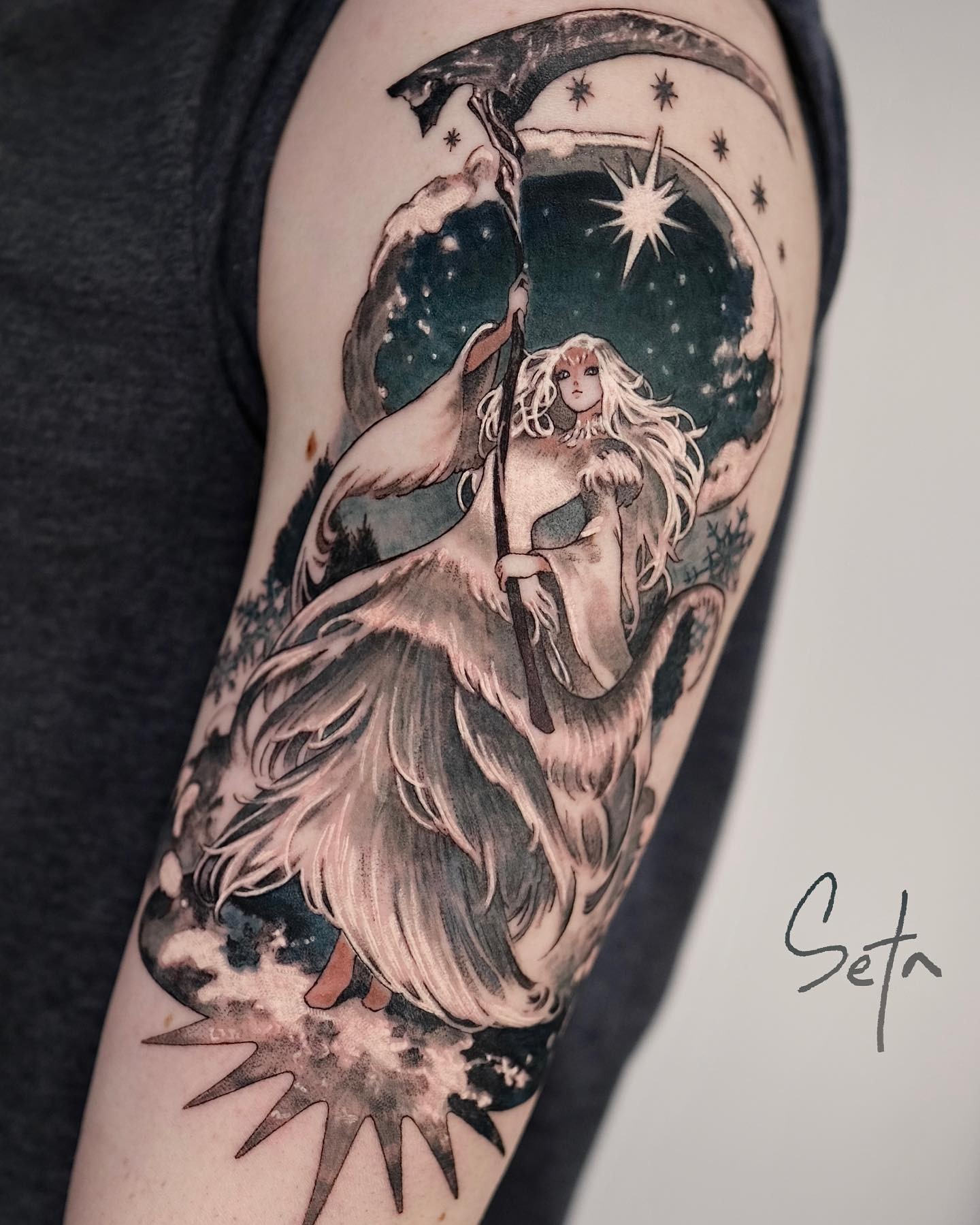 Crossbreed Priscilla Dark Souls Tattoo Tattoo Design