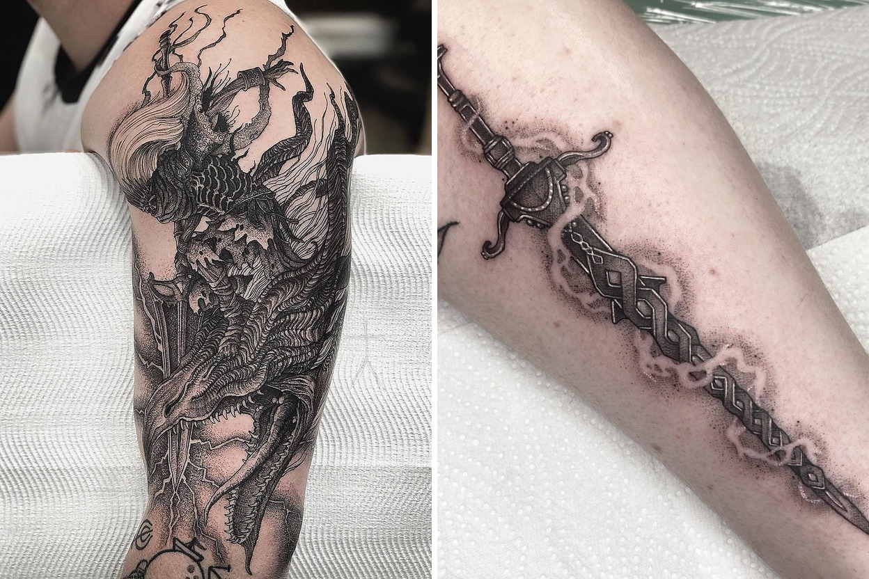 15+ Dark Souls Tattoo Ideas With Clean Modern Artistry Featured Lookbook Collage