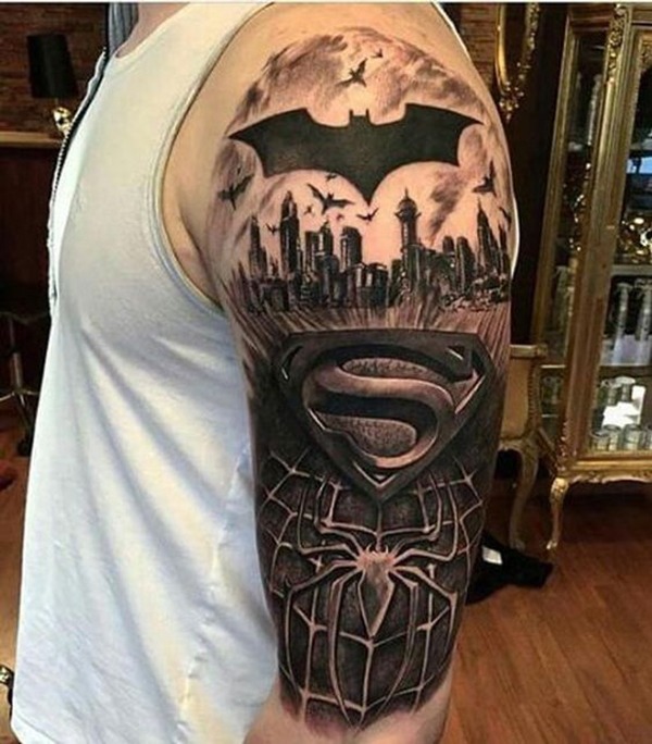 Dc Comics Black Triple Threat Tattoo Design Tattoo Design
