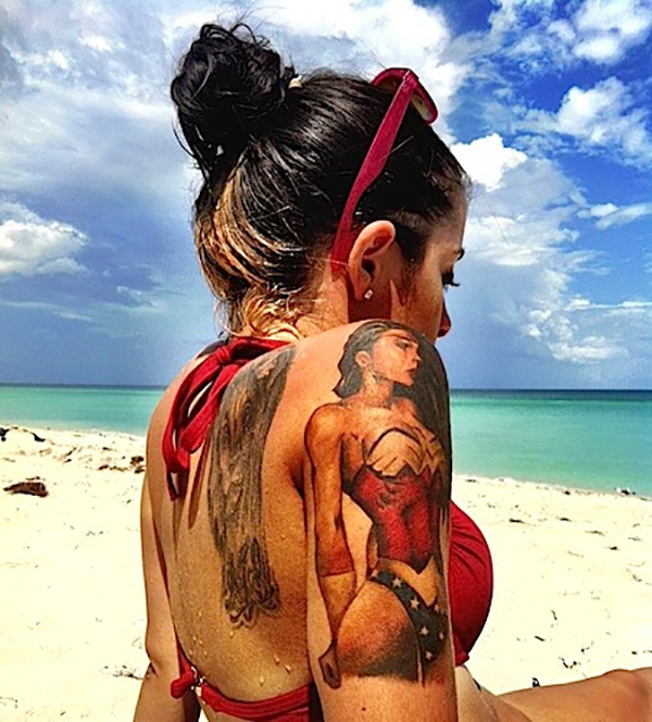 Realistic Super Woman Tattoos Design Dc Comic Tattoos Tattoo Design