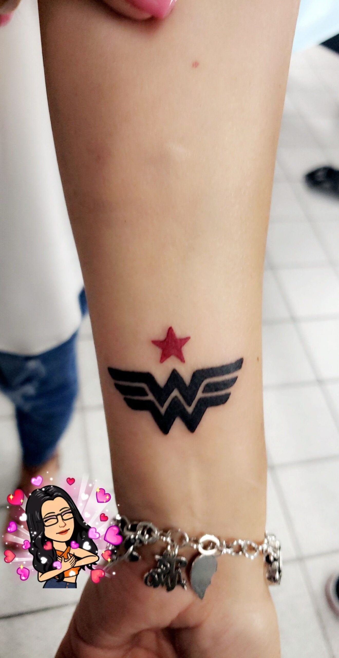 Small Wonder WomanStar TattooLogo Tattoos Tattoo Design