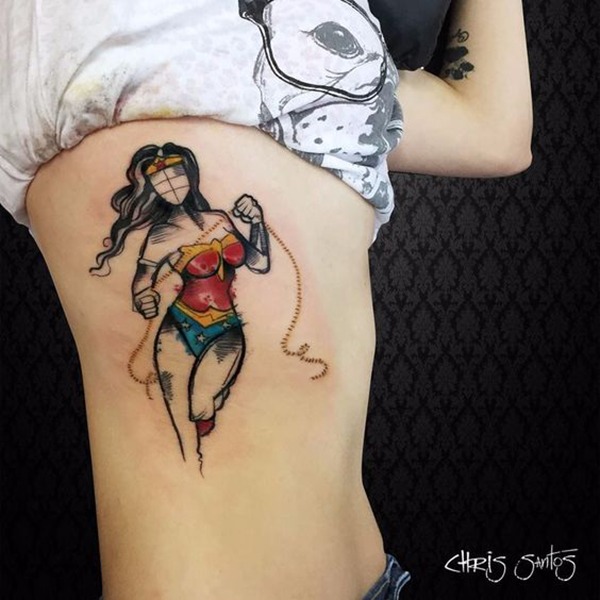Unique Wonder Woman Tattoo Design Tattoo Design