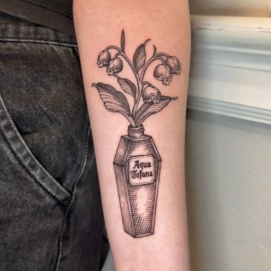 Unique tattoo blending beauty and symbolism Tattoo Design