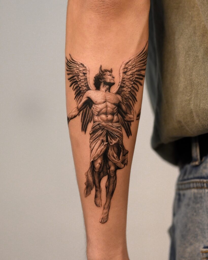 Fallen Angel Tattoo Tattoo Design