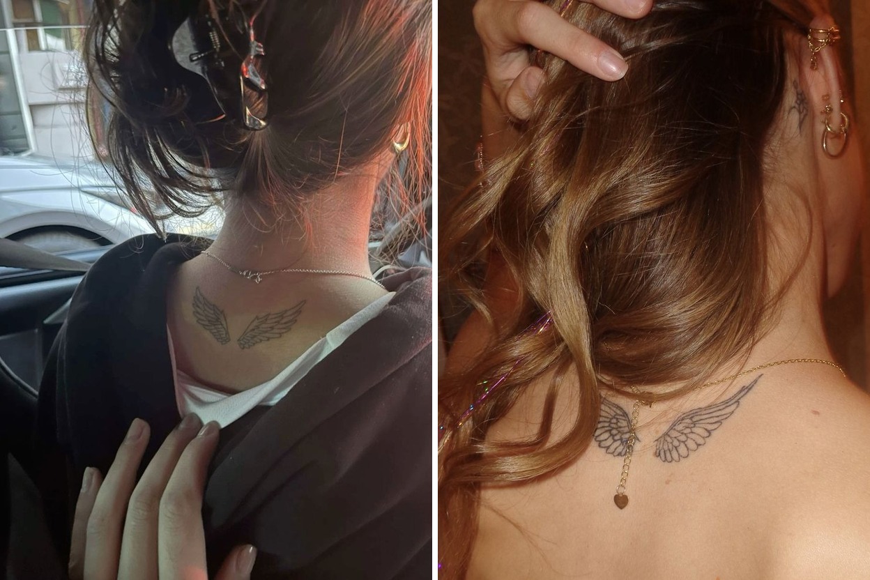 24+ Delicate Angel Wings Tattoo Ideas For Meaningful Stylish Confident Ink Featured Lookbook Collage