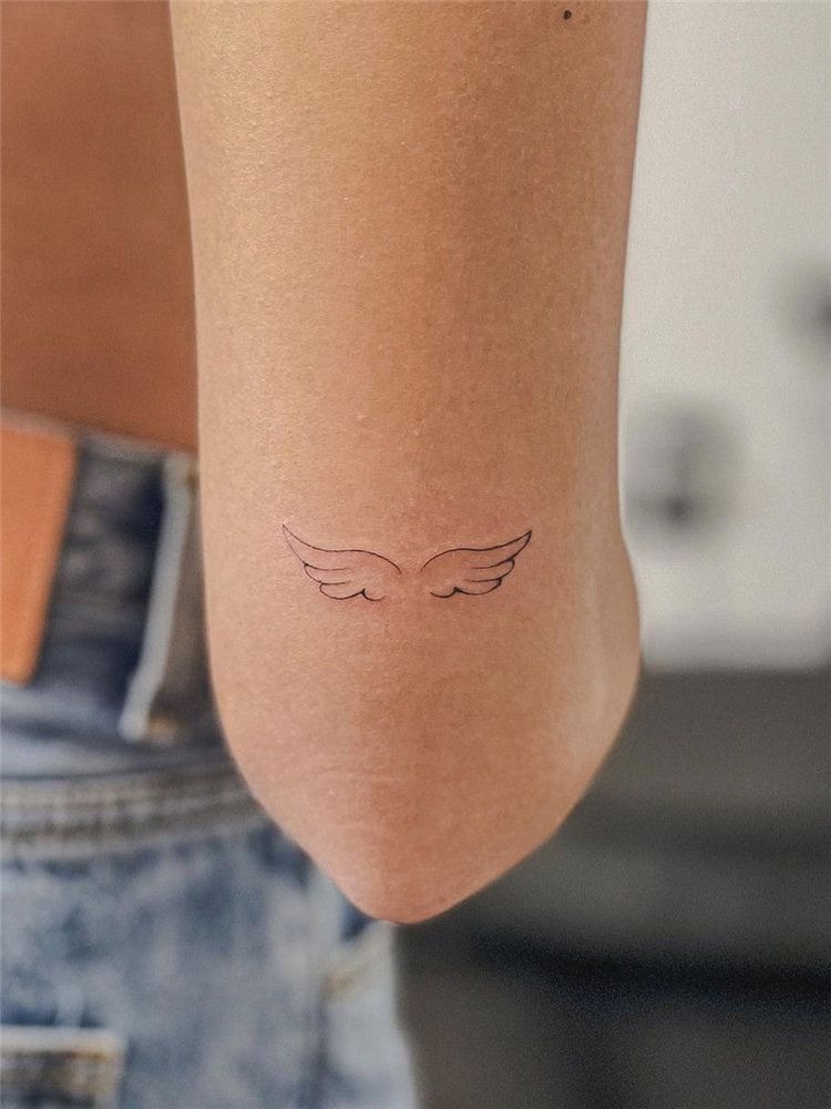 Seraphim Inspired Back Wings Tattoo Tattoo Design