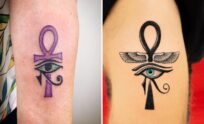 Delicate Ankh Tattoo Ideas For Subtle and Symbolic Placement