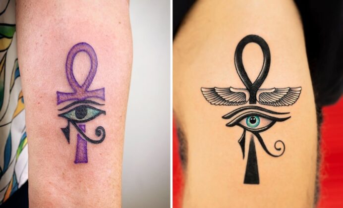 Delicate Ankh Tattoo Ideas For Subtle and Symbolic Placement