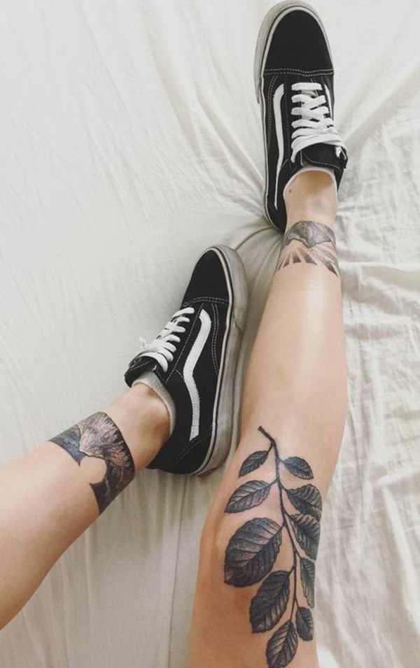 Band Showing Sunrise Over Mountains Ankle Tattoo Tattoo Design