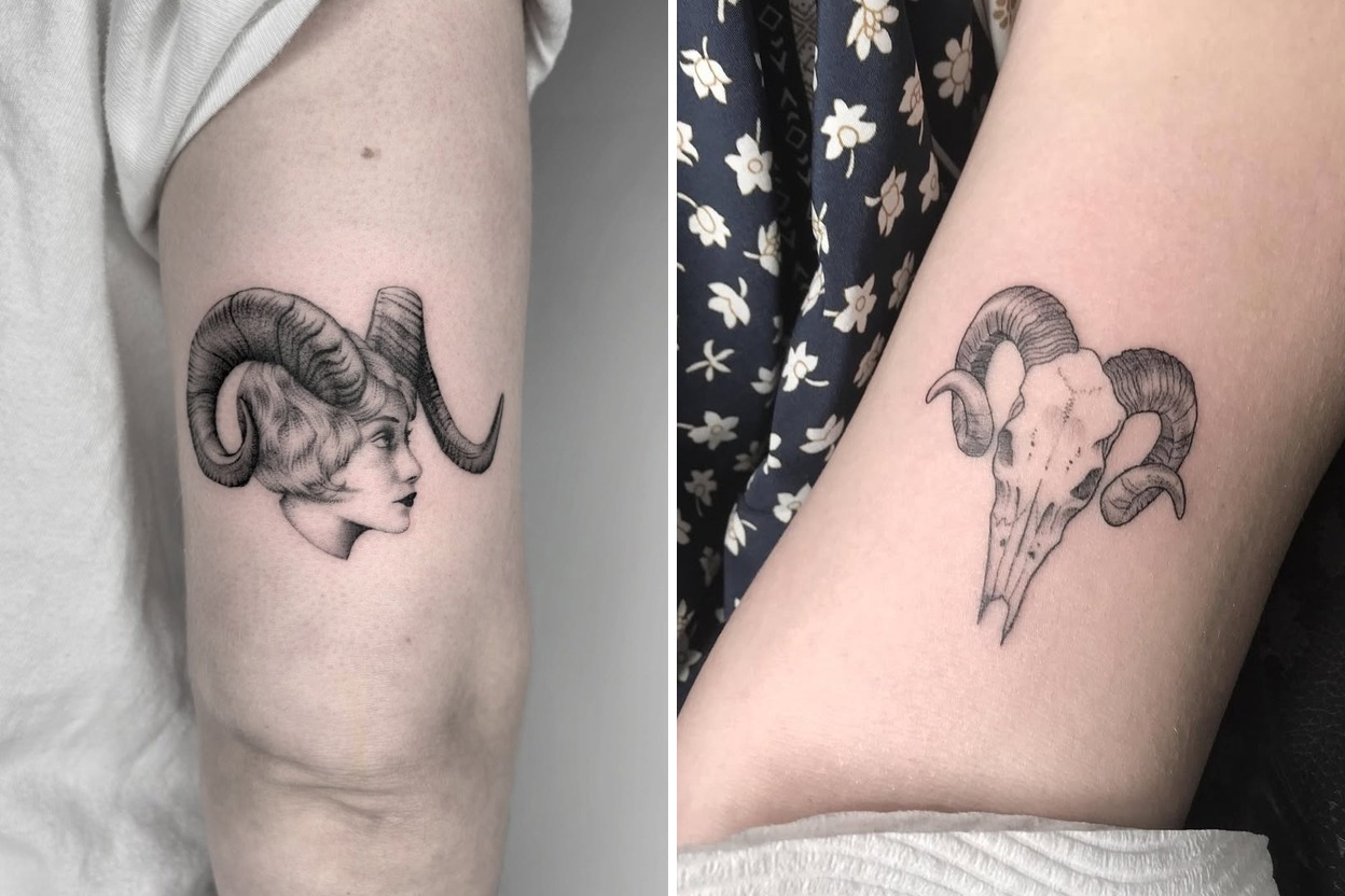 36 Inspiring Delicate Aries Tattoo Ideas For Your Next Ink Featured Lookbook Collage