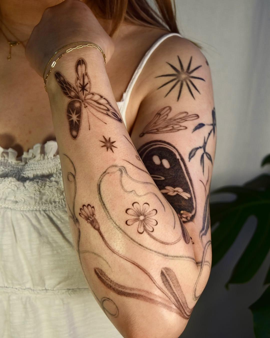 Unique and minimalist arm tattoo designs for women Tattoo Design