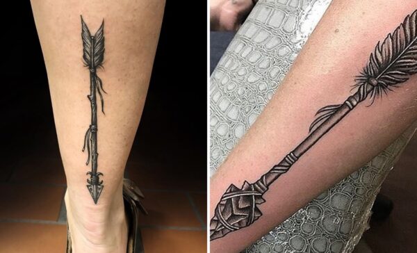 35+ Delicate Arrow Tattoo Ideas & Inspiration