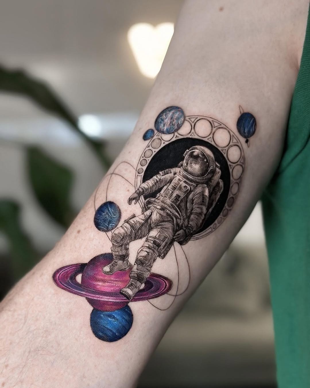 Exploring the cosmos through body art Tattoo Design