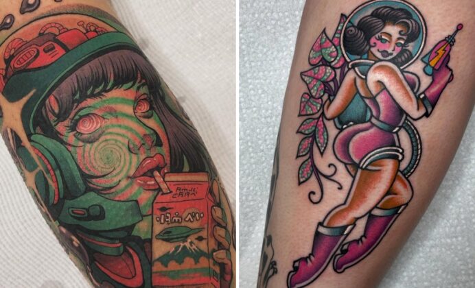 47+ Delicate Astronaut Tattoo Ideas For Timeless and Meaningful Ink