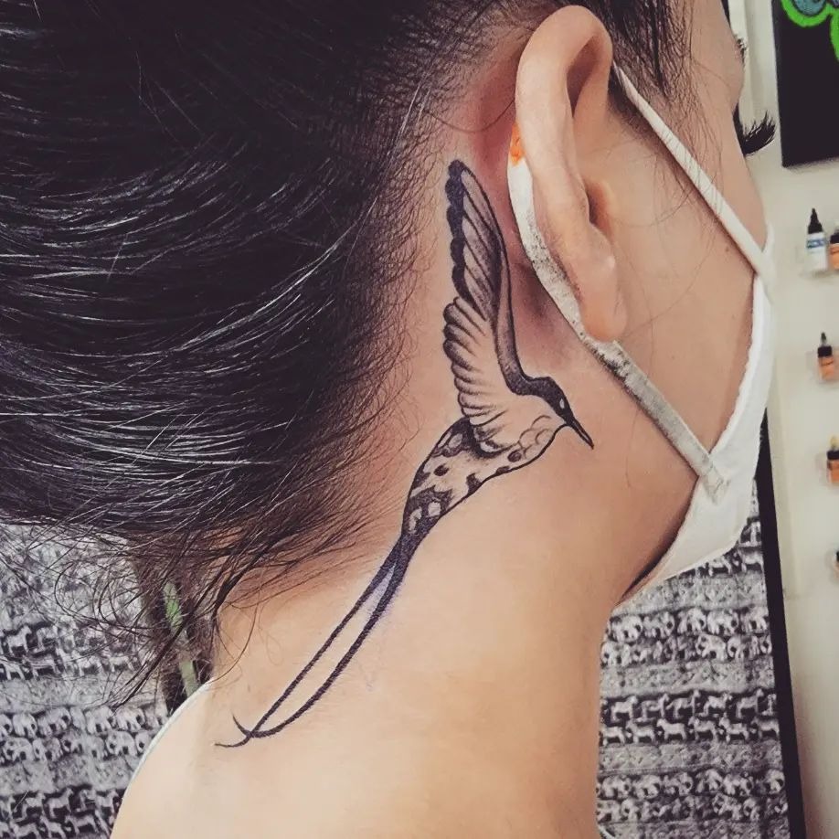 Unique Behind the Ear Tattoo Ideas Tattoo Design