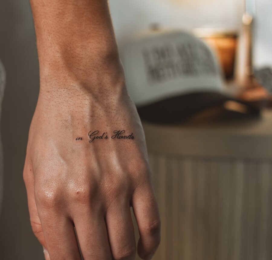 Intricate Biblical Tattoo Sleeve Full of Meaning Tattoo Design