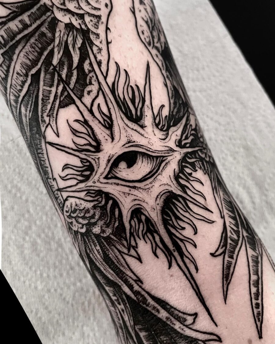Symbolic Spiritual Eye Tattoo Design Tattoo Design