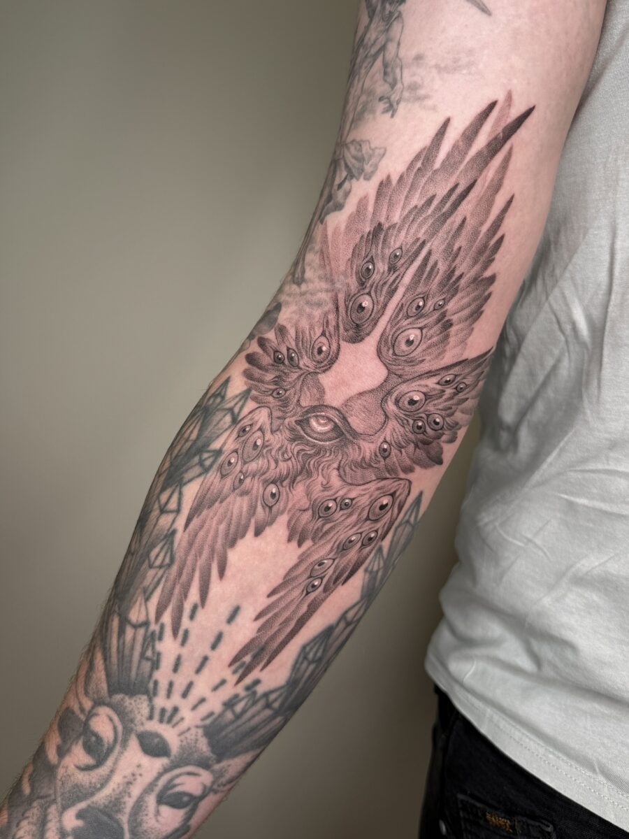 Vibrant design of Christ's resurrection tattoo Tattoo Design