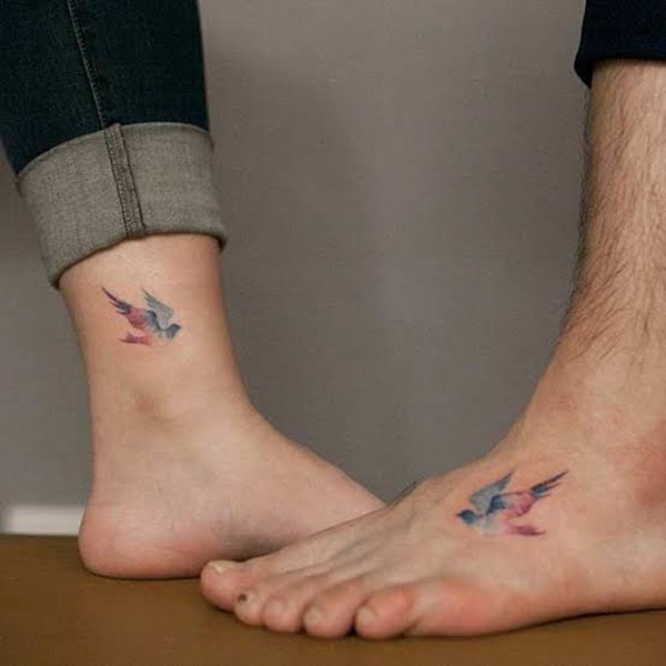 Small Flying Dove Tattoo SwallowAnkle Tattoo Tattoo Design