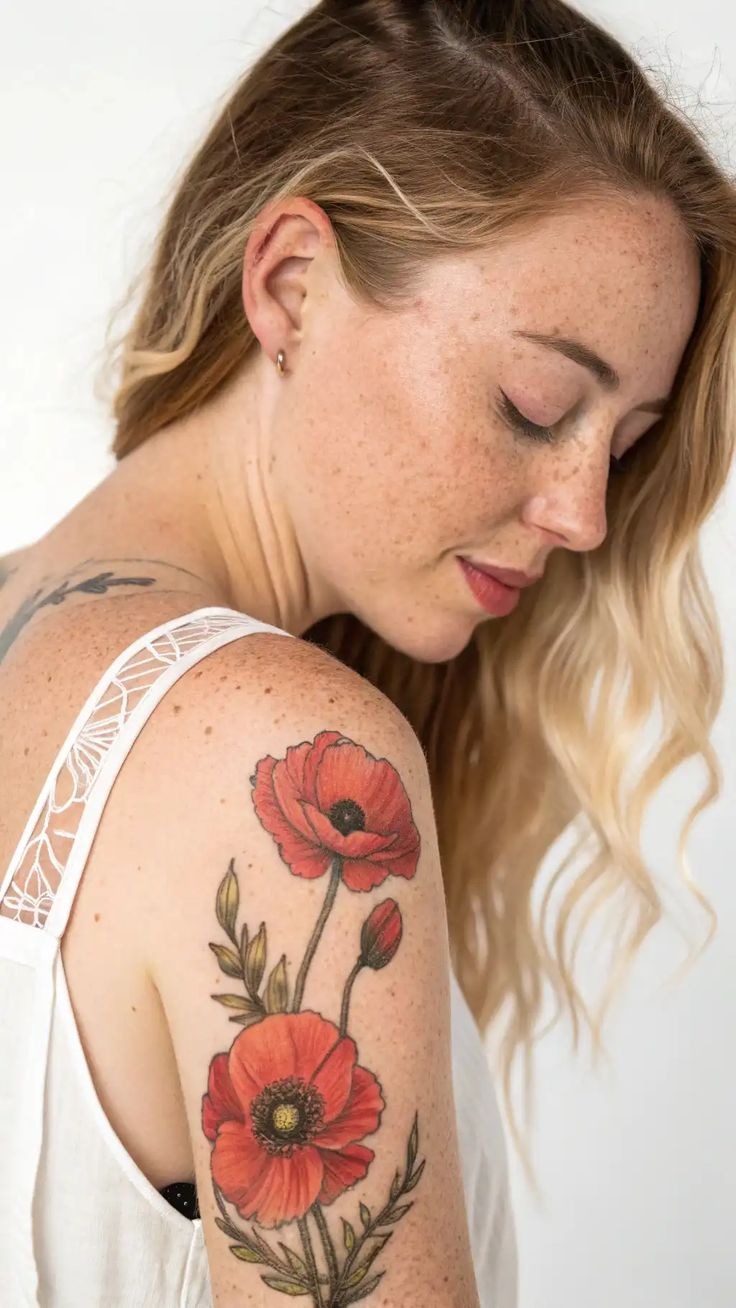 Shoulder Garden Tattoo Tattoo Design