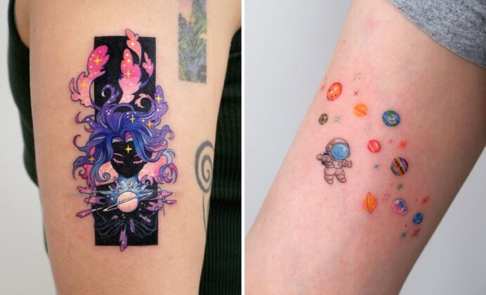 64+ Delicate Celestial Tattoo Ideas With Inspiring Artistic Placement