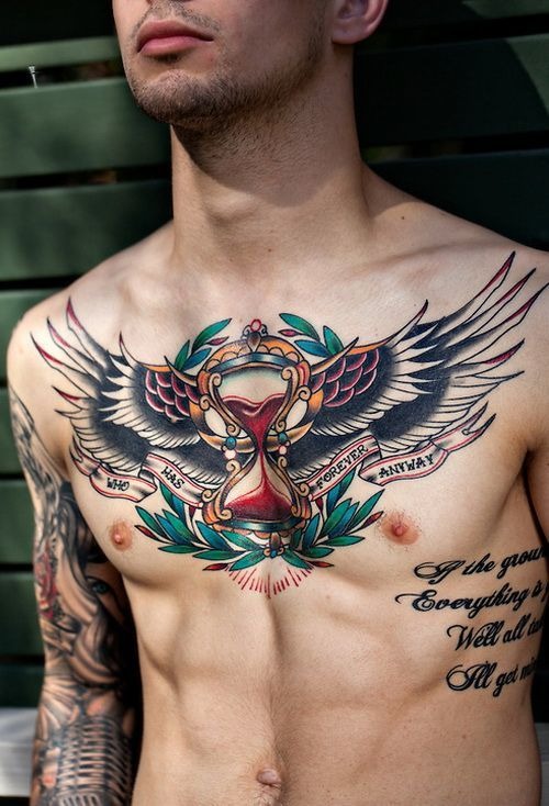 Lion Chest Tattoo Tattoo Design