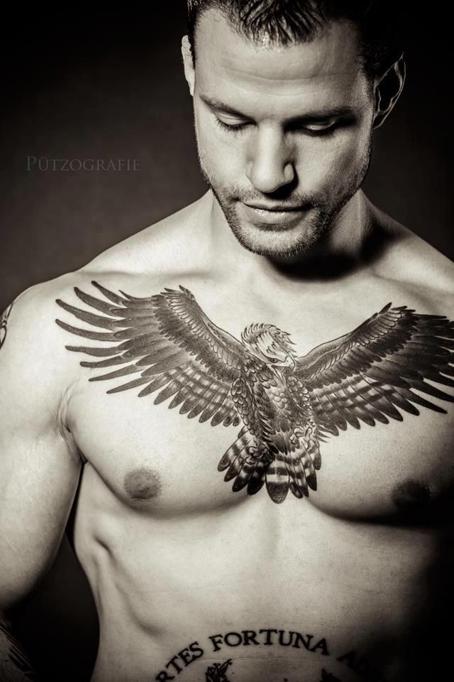 Tribe of Wolves Chest Tattoos Tattoo Design