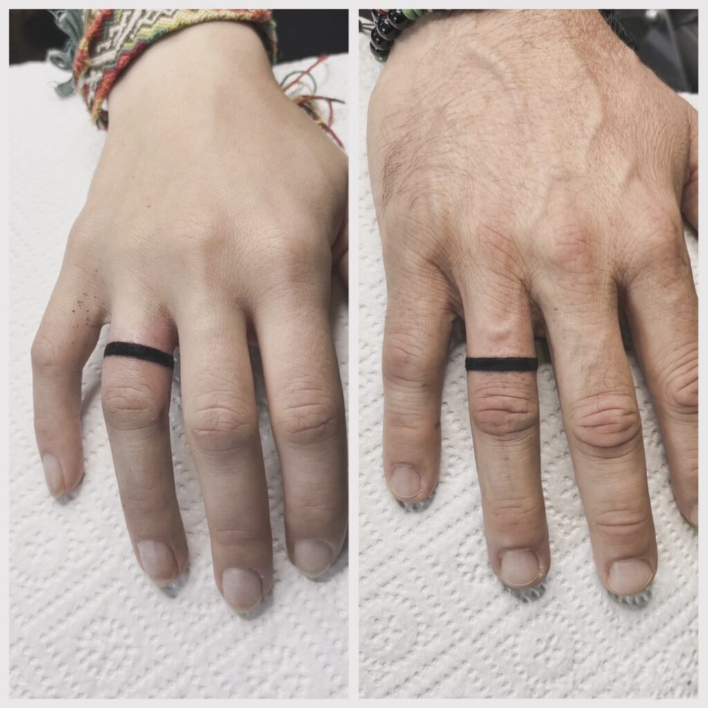 Classy Wedding Ring Tattoos Tattoo Design