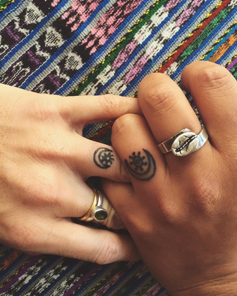 Geometric & Symbolic with All-Seeing Eye Tattoo Design