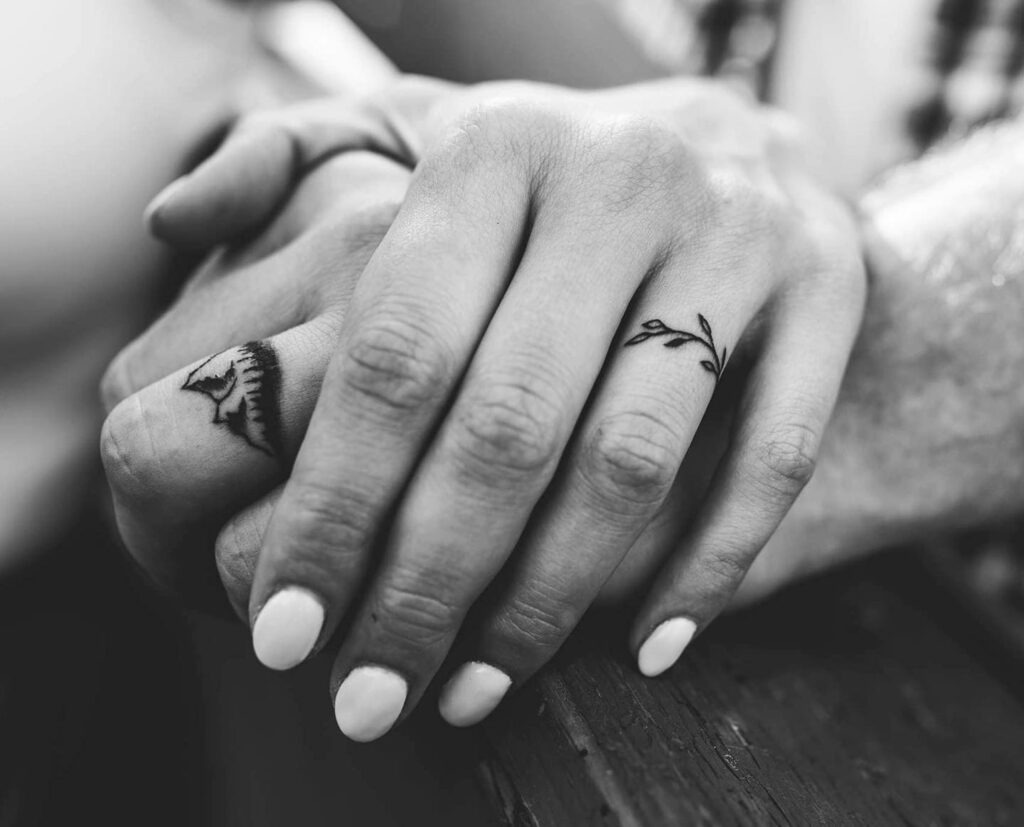 Meaningful Wedding Ring Tattoos Tattoo Design