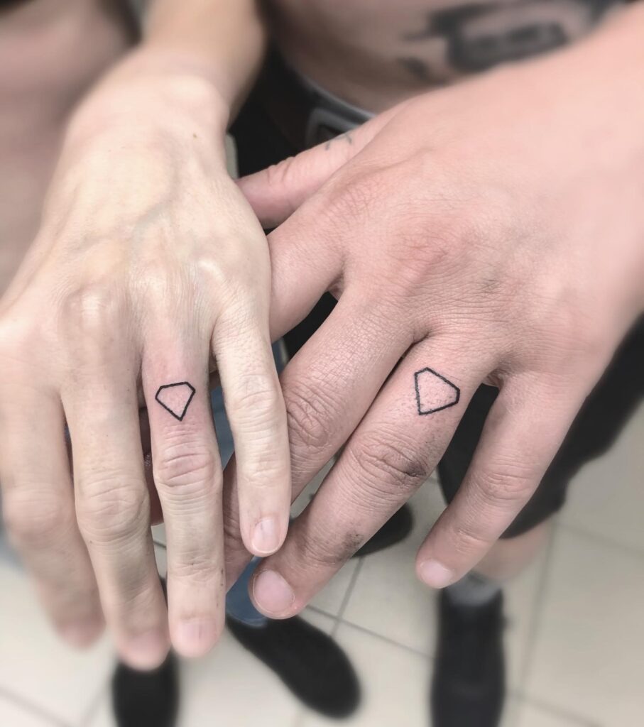 Mr & Mrs Tattoo Design