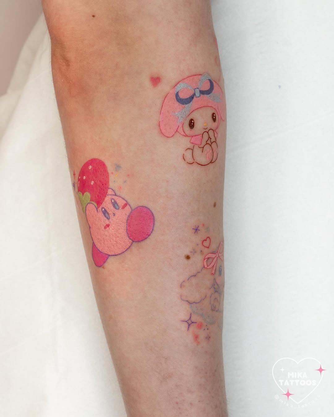 Adorable Kawaii Character Tattoos for Playful Vibes Tattoo Design