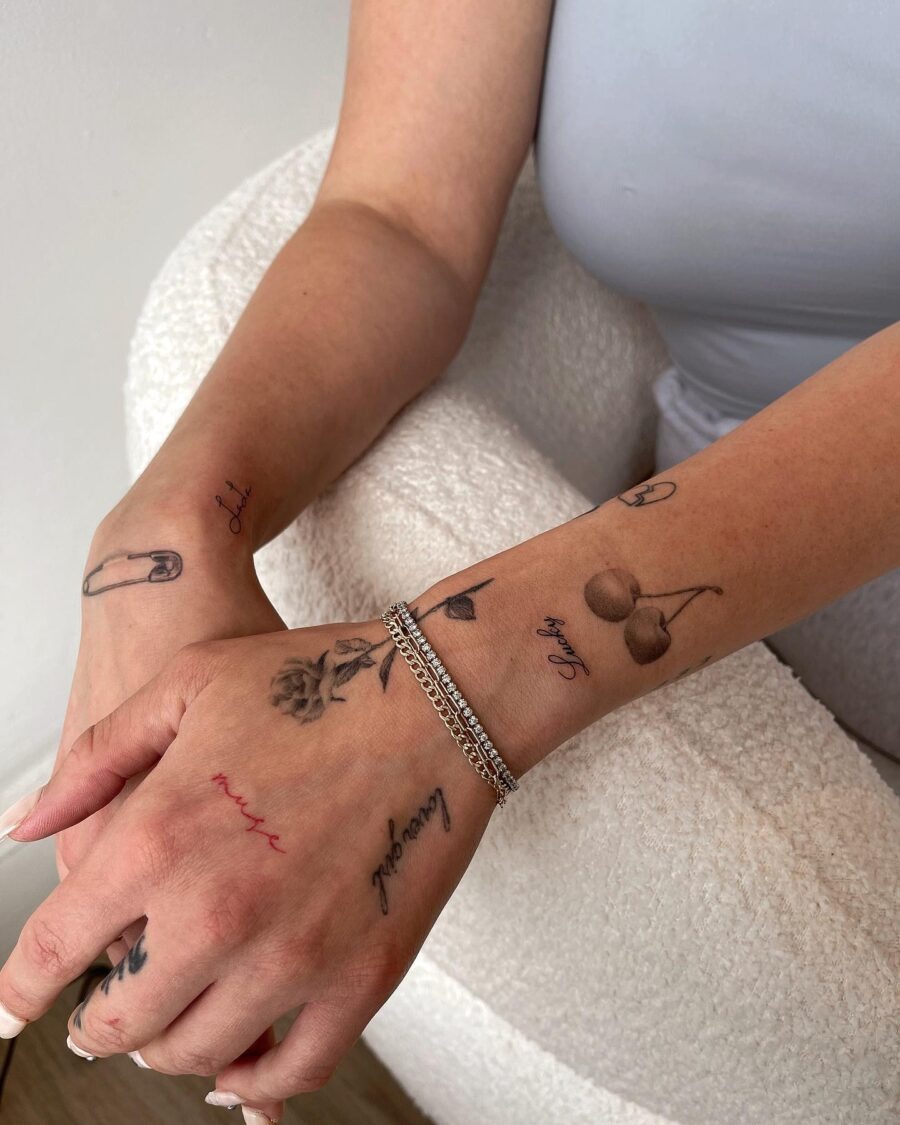 Charming Dainty Tattoos Adorning the Skin Tattoo Design