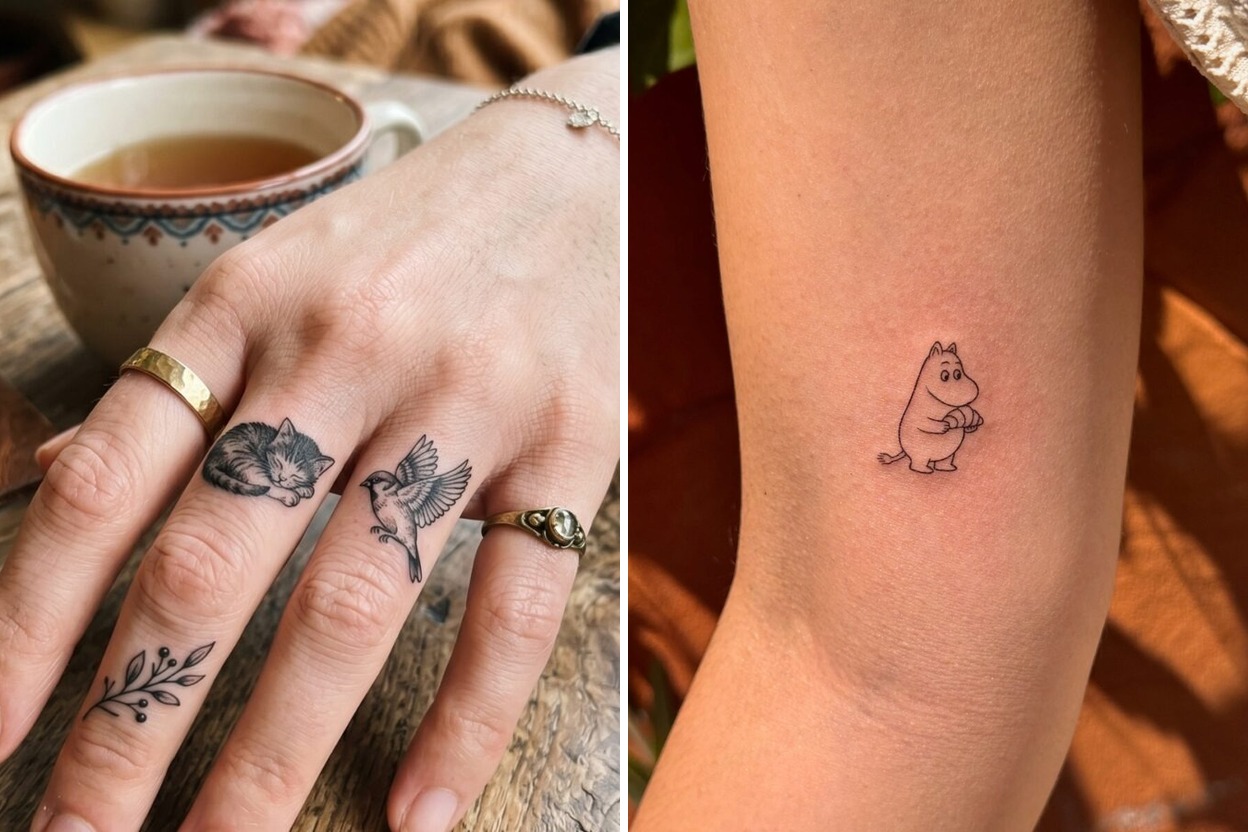 Delicate Dainty Tattoo Ideas For Subtle and Symbolic Placement Featured Lookbook Collage