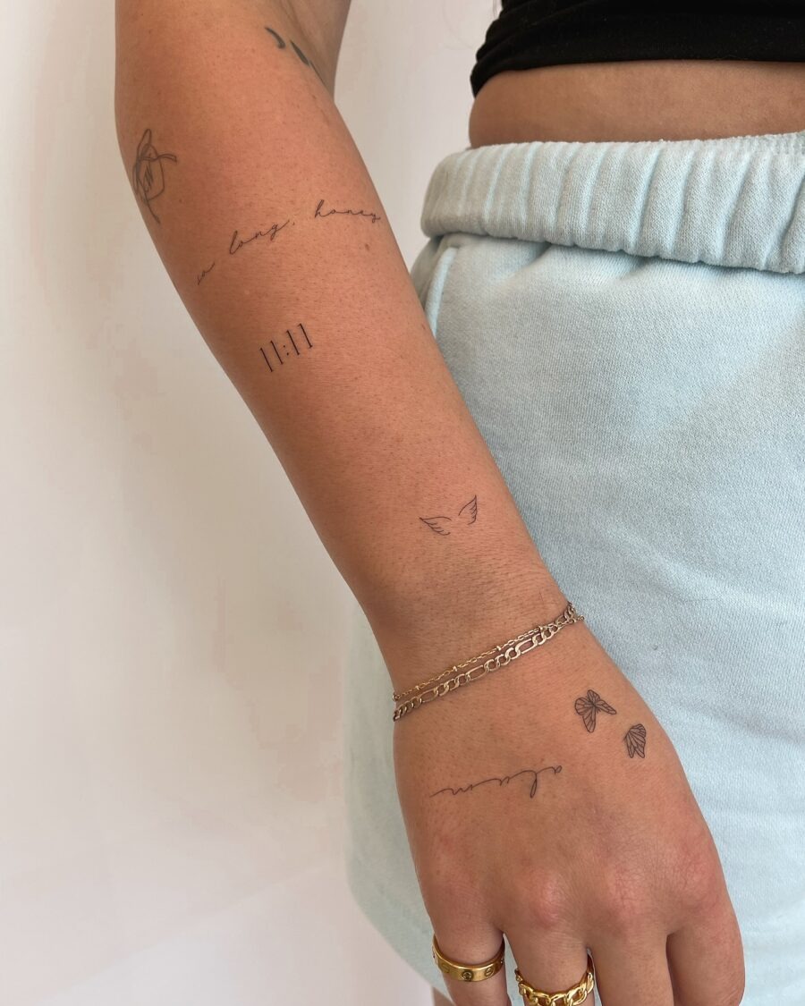 Stylish and Subtle Dainty Tattoo Collection Tattoo Design
