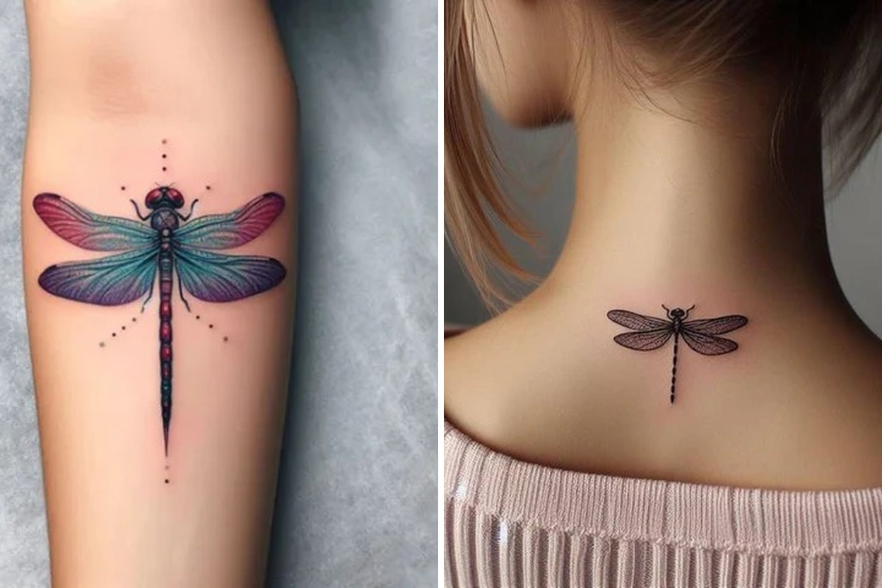 21+ Delicate Dragonfly Tattoo Ideas For Unique Personal Expression Featured Lookbook Collage