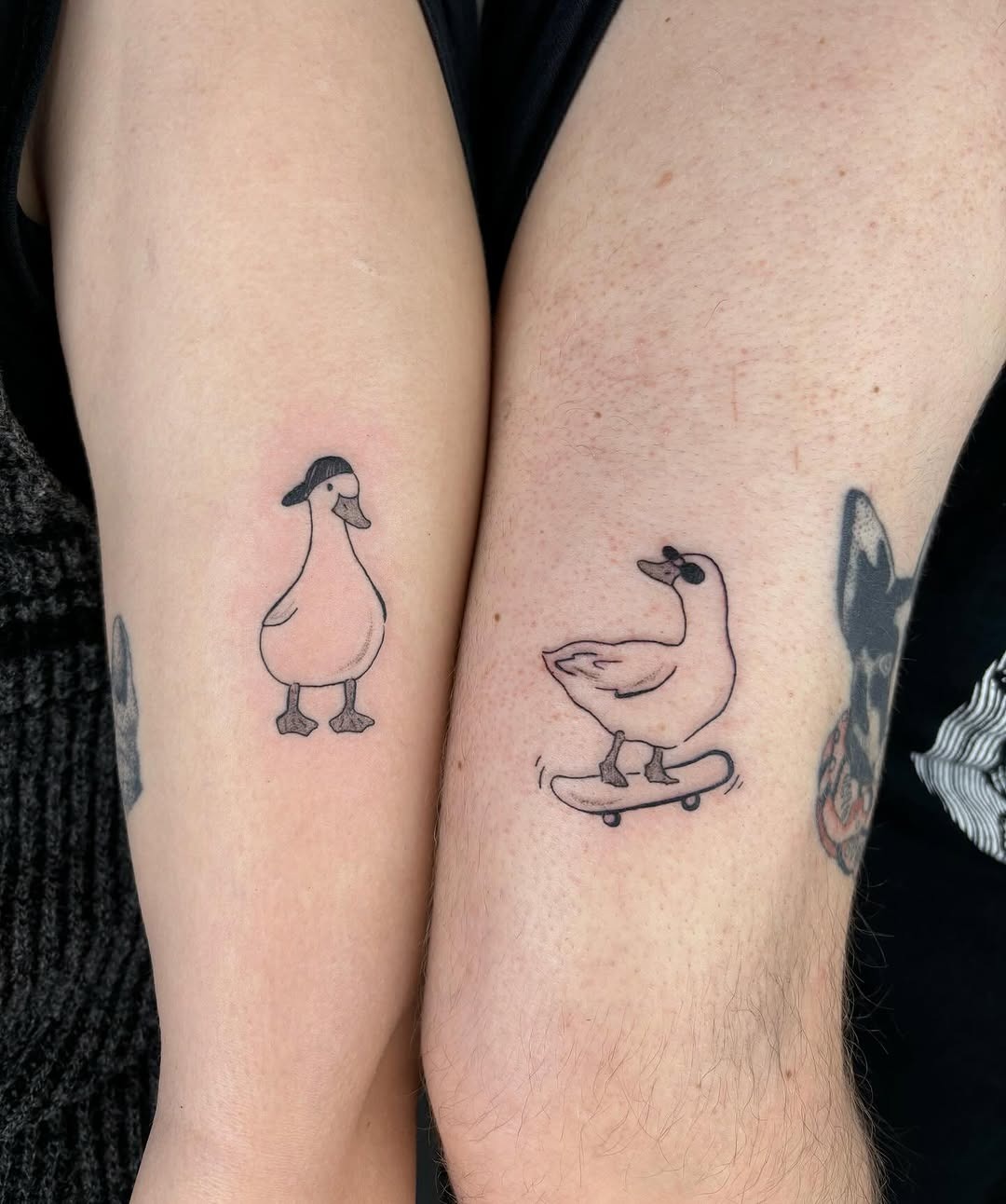 Playful duck tattoos embody fun and style Tattoo Design