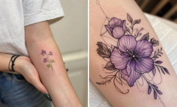 33+ Delicate February Birth Flower Tattoo Ideas & Inspiration