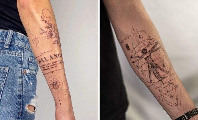 Delicate Fine Line Tattoo Ideas That Demand Attention and Admiration
