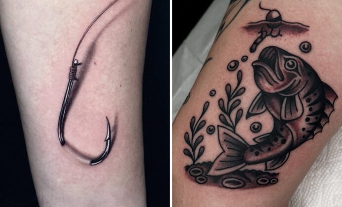 23+ Delicate Fishing Tattoo Ideas With Inspiring Artistic Placement