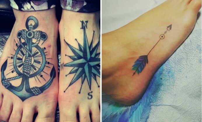 58+ Delicate Foot Tattoo Ideas With Inspiring Artistic Placement