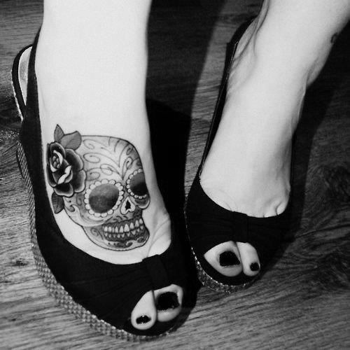 Feminine Skull Tattoo Designs Tattoo Design
